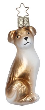 Jack Russell - Dog<br>Inge-glas Orrament